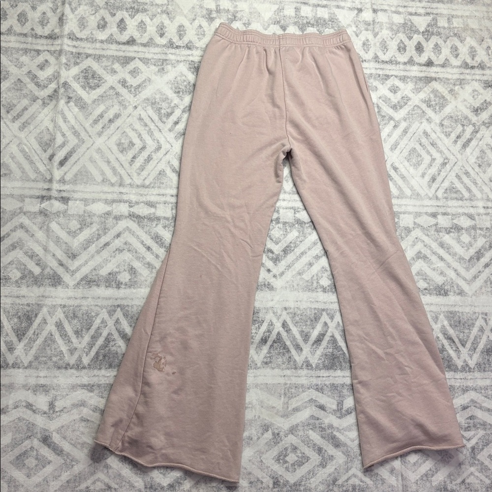 Wild Fable flare bell bottom style Soft Pink Lounge Pants - Picture 3 of 4